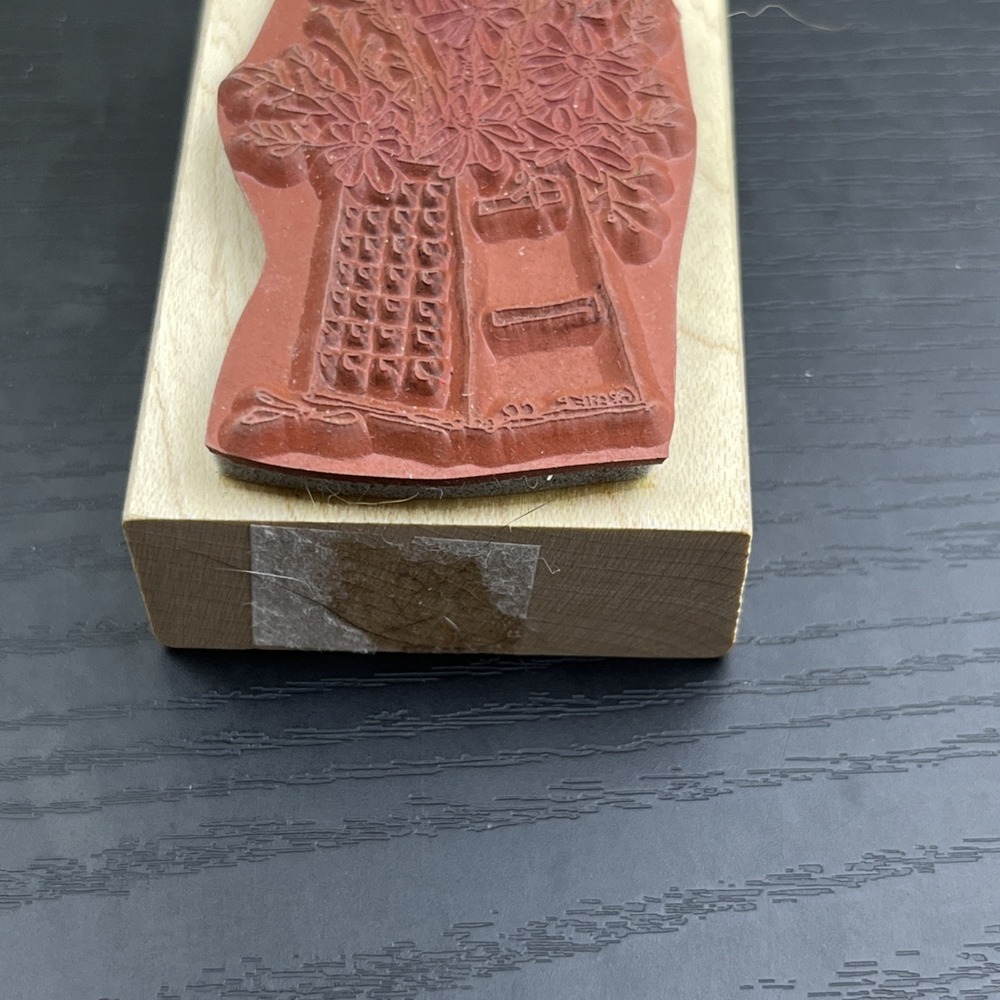 Flowers In A Cheese Grader Embossing Stamp - Picture 3 of 8